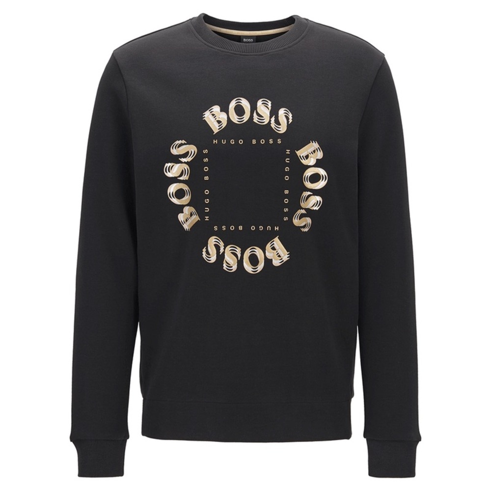 NWOT’s Hugo Boss Salbo Circle Double-Faced Sweatshirt Men’s Size Medium